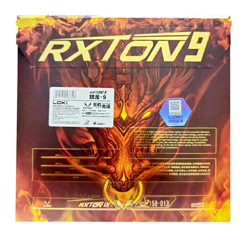 LOKI RXTON 9 – nakładka do pin – Table Tennis Loki recenzja i cena
