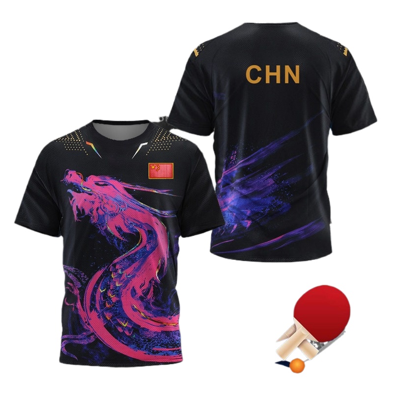 CHINA Dragon Koszulka Graficzn – Table Tennis Zhang Jike recenzja i cena