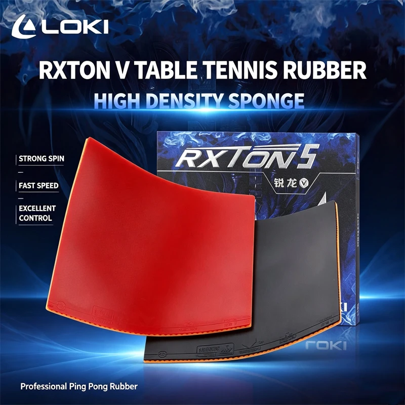 LOKI RXTON 5 – nakładka na rak – Table Tennis Loki recenzja i cena